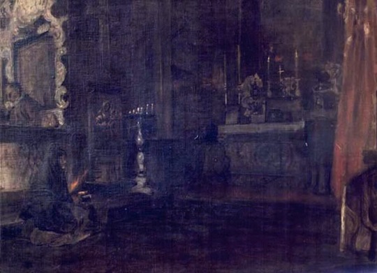 Early Morning Mass - the Roraty by Adam Chmielowski