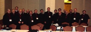 The clergy of the Central Diocese with Prime Bishop Elect Mikovsky